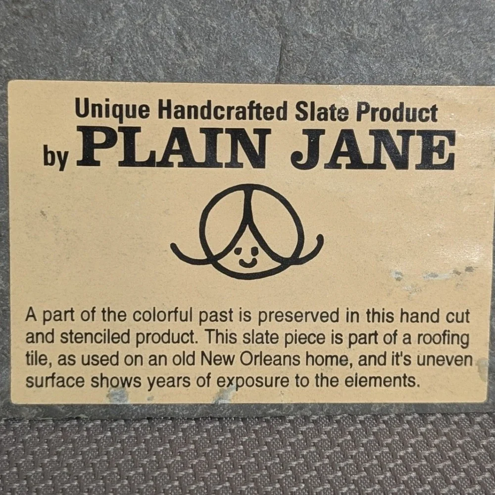 Plain Jane Handcrafted Slate Wall Art  Peacemakers Landscape Country